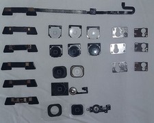 Apple Ipad 2,3,4 Iphone 4S,5,5C Lotto 25 Ricambi Tasti Home Supporto Fotocamera 