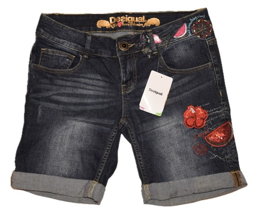 Pantaloncini jeans desigual - pantaloncini,