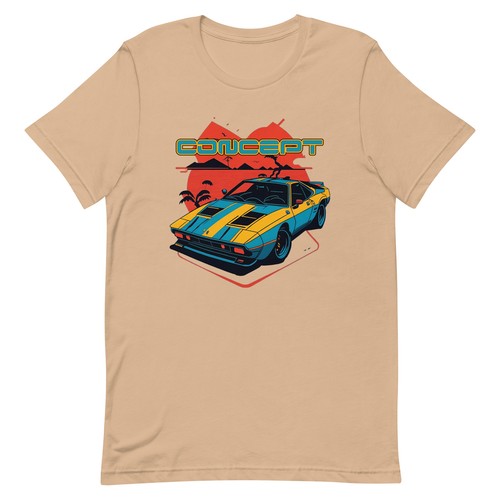 Shirt unisex concept car - t-shirt,
