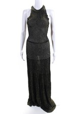 Vionnet Womens Black and Gold
