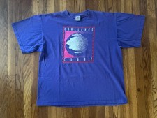 T-shirt vintage Nike Tennis Challenge Court XL rara anni 90 Andre Agassi viola