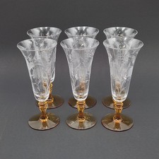 Flauti in cristallo inciso