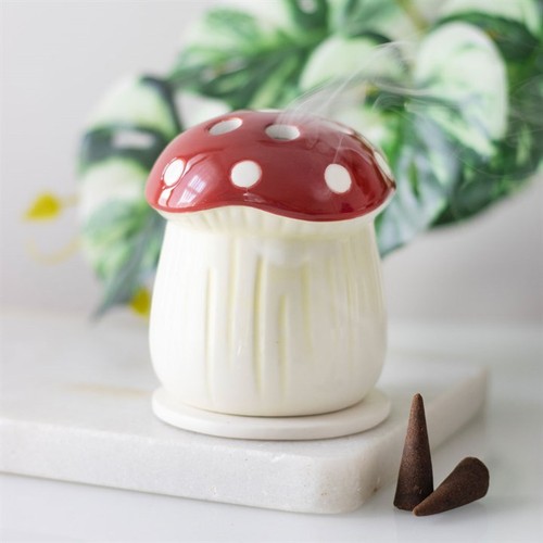 Porta cono ceramica incenso - porta,