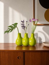 Vaso Mid Century verde anni 50