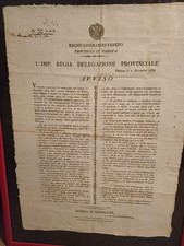 Avviso Regno Lombardo Veneto