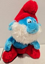 Peluche puffi papà puffo