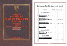 Munizioni Fiocchi 1926
