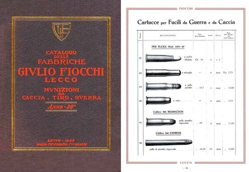 Munizioni fiocchi 1926 - munizioni,