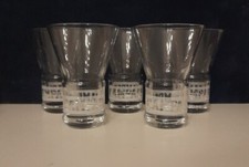 Bicchieri Campari Soda Pubblicitario Vintage Collezione Lotto 5 Pezzi