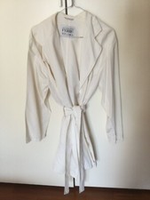 Trench soprabito bianco