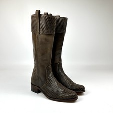 Stivali donna Sendra taglia US 7 UK 5 marroni alti in pelle