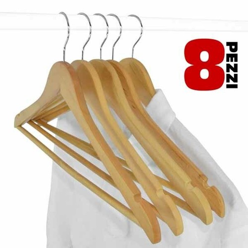 Set grucce legno con asta - legno,