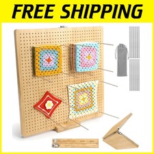 Portable 17"x17" Crochet Board