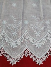 Broderie Anglaise in cotone