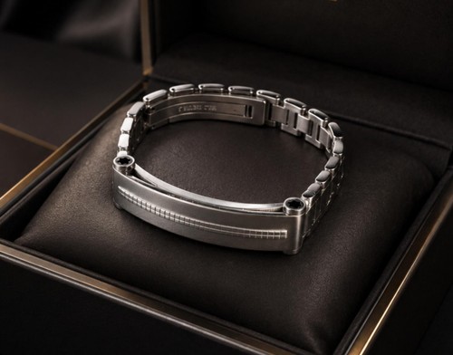 Bracciale montblanc acciaio - bracciale,