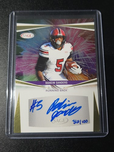 Raheim sanders sage football - raheim,