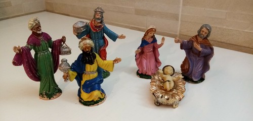 Statuine presepe anni 70 - statuine, 60/70