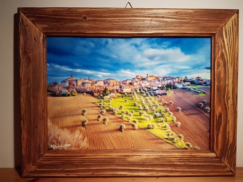 Quadro artigianale interamente