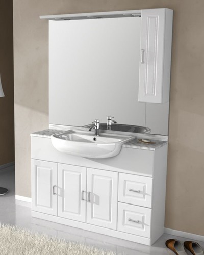 Mobile bagno terra 120 cm - bagno, a