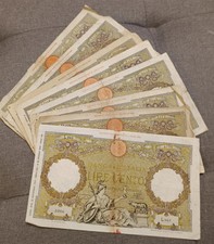 LOTTO BANCONOTE ITALIANE REGNO