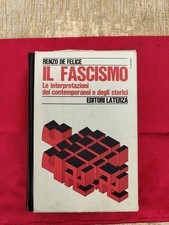 LIBRI: Renzo De Felice, Il Fascismo, le interpretazioni dei contemporanei E3 