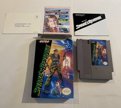 Snake revenge - revenge, (nintendo