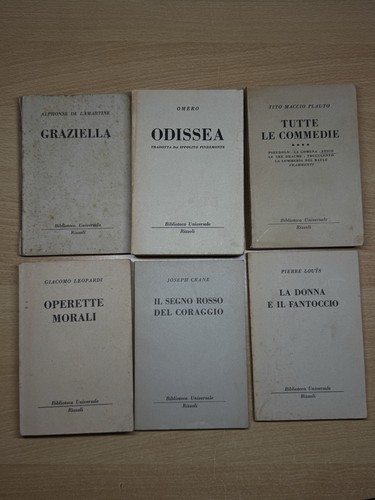 Lotto vecchi bur rizzoli - 6,
