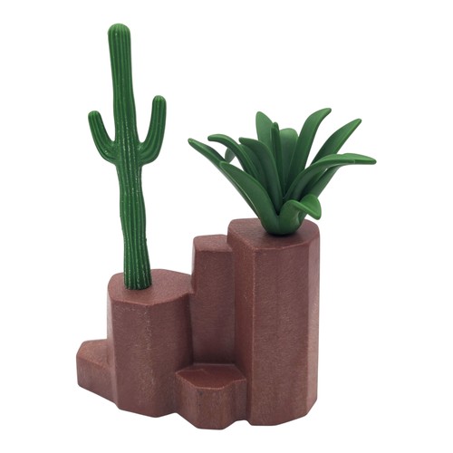 Playmobil roccia cactus del