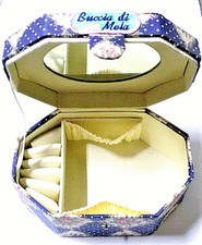 1995 OCTAGONAL FABRIC JEWELRY