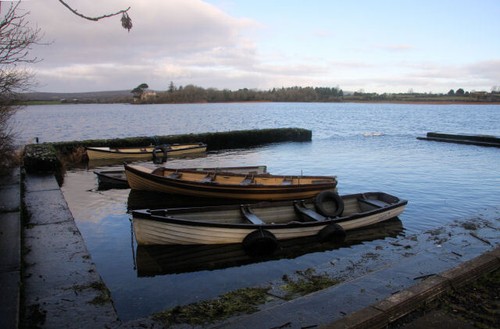 Photo 6x4 boats lough - boats, at
