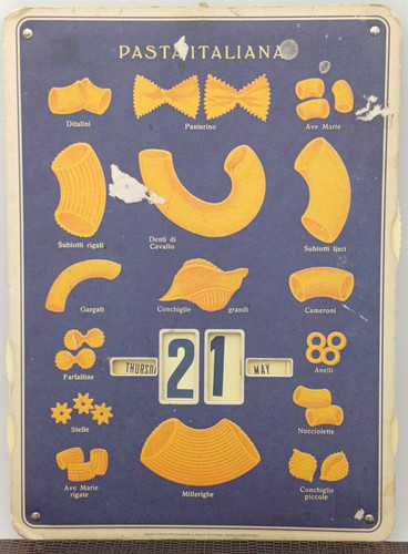 Barilla calendario perpetuo - calendario,