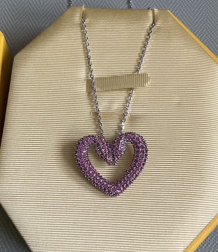 Collana swarovski grande cuore - swarovski,