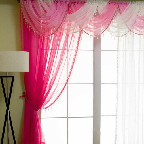 Tenda voile con perline di - tenda,