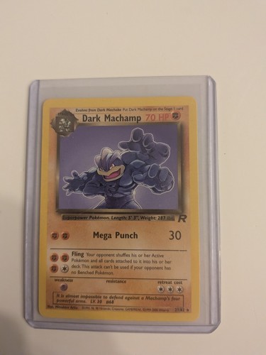 Pokémon tcg dark - dark, team