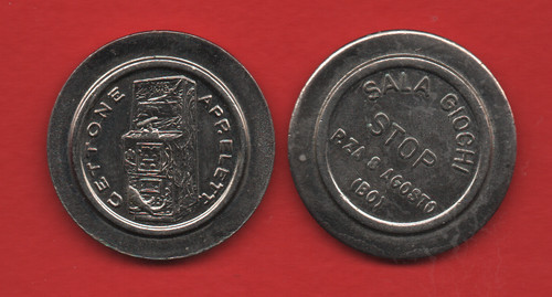 Gettone token buono sala - gettone,