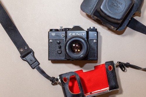Zenit fotocamera reflex - zenit,