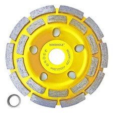 Mola a Tazza Diamantata 125 x 22,2 mm Smerigliatrice A Tazza Diamantata Per P