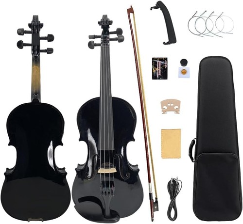 Violino elettrico corde nero - elettrico,