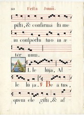 CANTO GREGORIAN  - PAGINA DI
