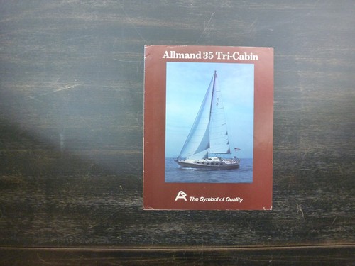 Brochure barca vela - vela, allmand