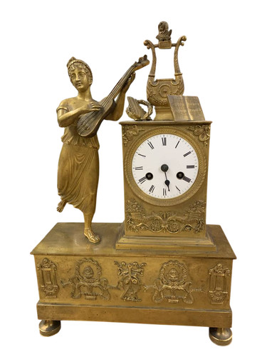 Antico orologio pendola - orologio,