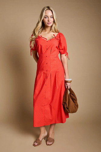 Abito midi rosso - , dorothy