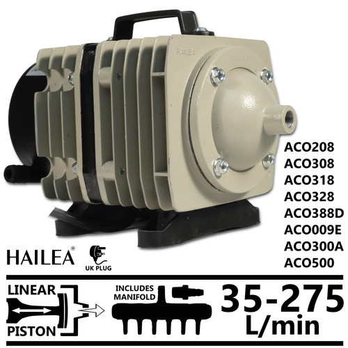 Hailea pistone pompa aria - hailea,
