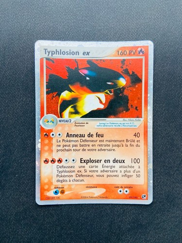 Carte pokémon typhlosion - carte, ex