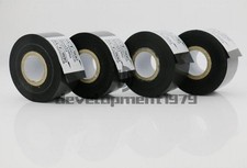 5 pezzi nastro nero per timbri