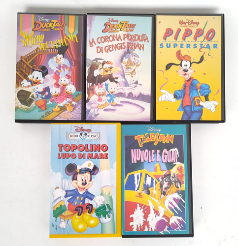 5vhs disney home - disney,