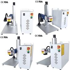 Raycus 100W Fibra Laser Incisore CutterMacchina Gioielli Logo Incisore Taglierina Marca