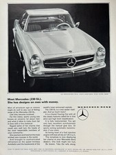 Vintage 1965 Mercedes 230 SL