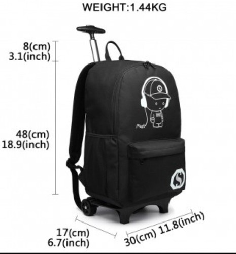 E6877 zaino trolley - -,