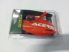 COPPIA PARAMANI HANDGUARDS ACERBIS MX UNIKO ARANCIO BIANCHI CROSS